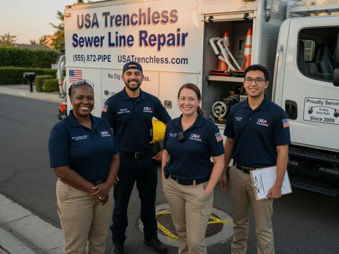 Sewer Line Repair company in Drums, PA